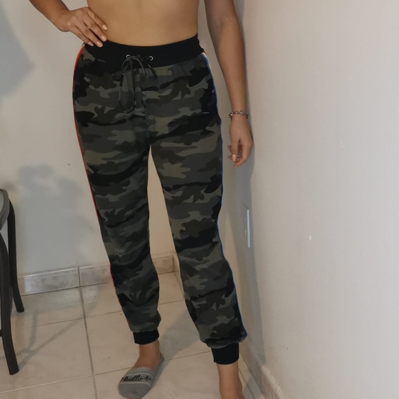 eye candy Denim - EyeCandy Joggers Camo green, size S